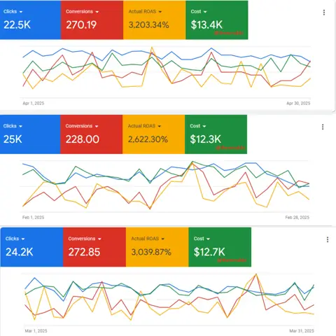 Google Ads result screenshot